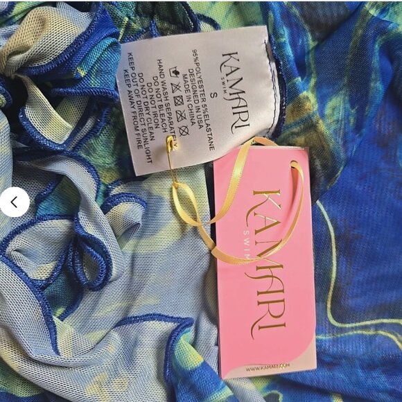 NWT Kamari Skye Cut Out Mesh Dress - Picture 4 of 5